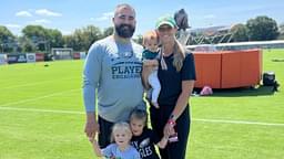 Jason Kelce's Family: Eagles' Handsome Hunk & His Adorable Daughters Treated Their Taste Buds to the Fullest at Disneyland