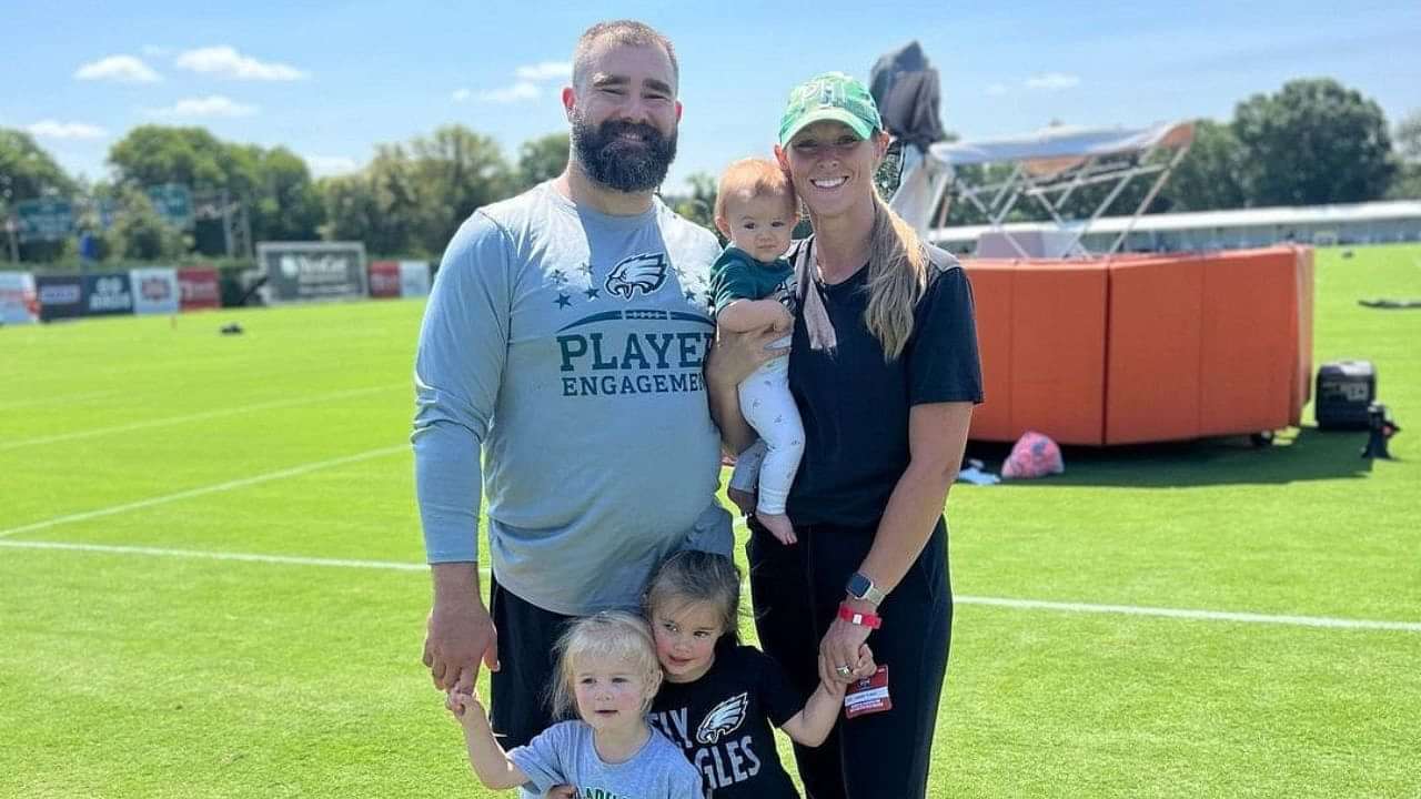 Jason Kelce's daughter says 2023 Super Bowl didn't go to plan with Travis  Kelce winning big - I didn't want him to win