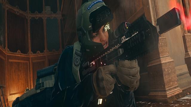 An image of a person wielding a gun in Warzone 2