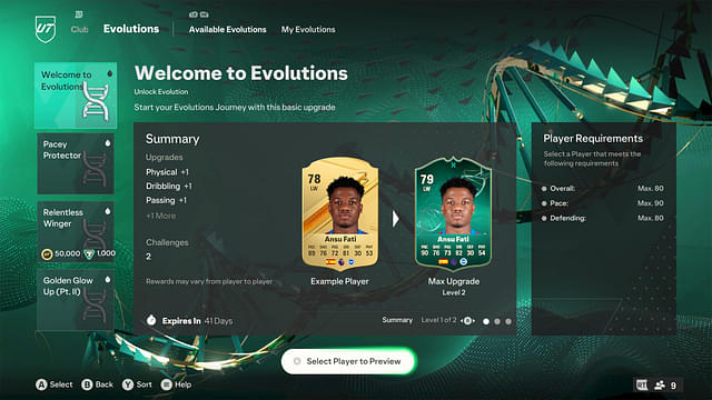 EA Sports FC 24 Welcome to Evolution