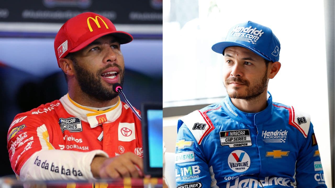 “I’m Following Him”: Bubba Wallace Gives Kyle Larson Due Credit, Admits to Playing "Second Fiddle" to HMS Driver
