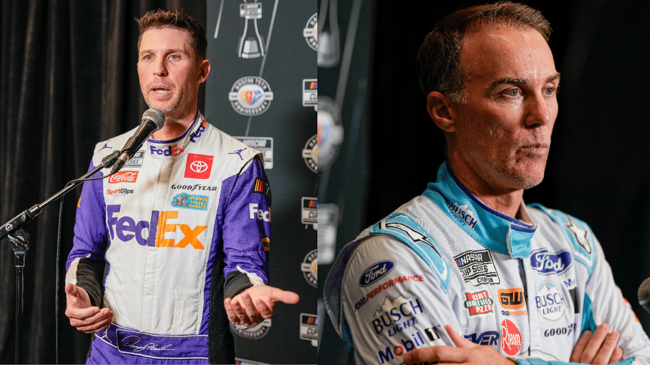 “Definitely Weren’t on Speaking Terms”: Denny Hamlin and Kevin Harvick’s Relationship Wasn’t Always This Bright