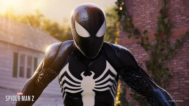 An image of black suit spider-man
