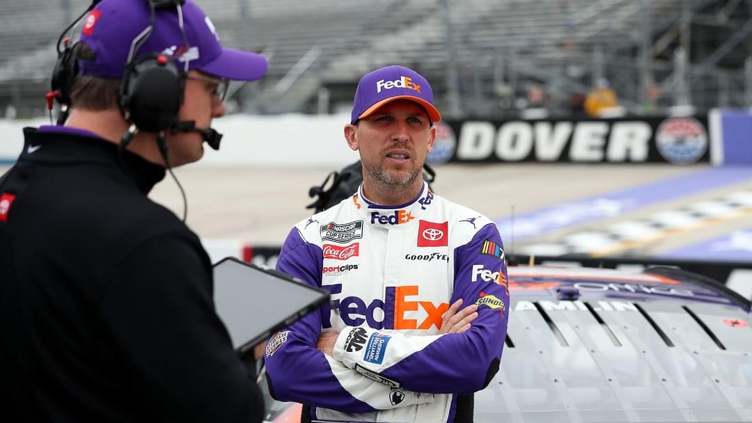 “My Head Was Hurting”: Denny Hamlin's Crew Chief Details Richmond’s ...