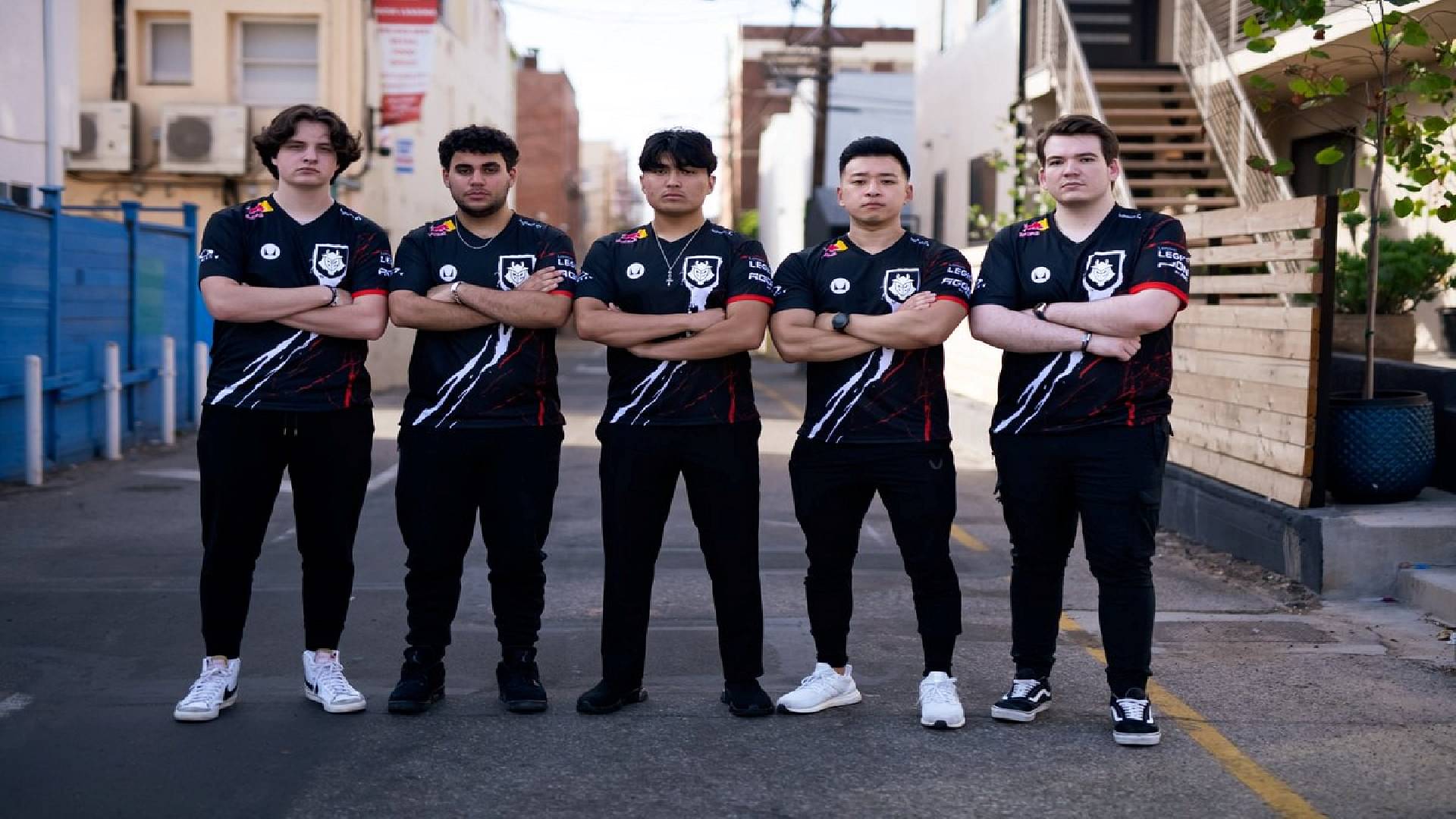 An image of the G2 Esports Roster