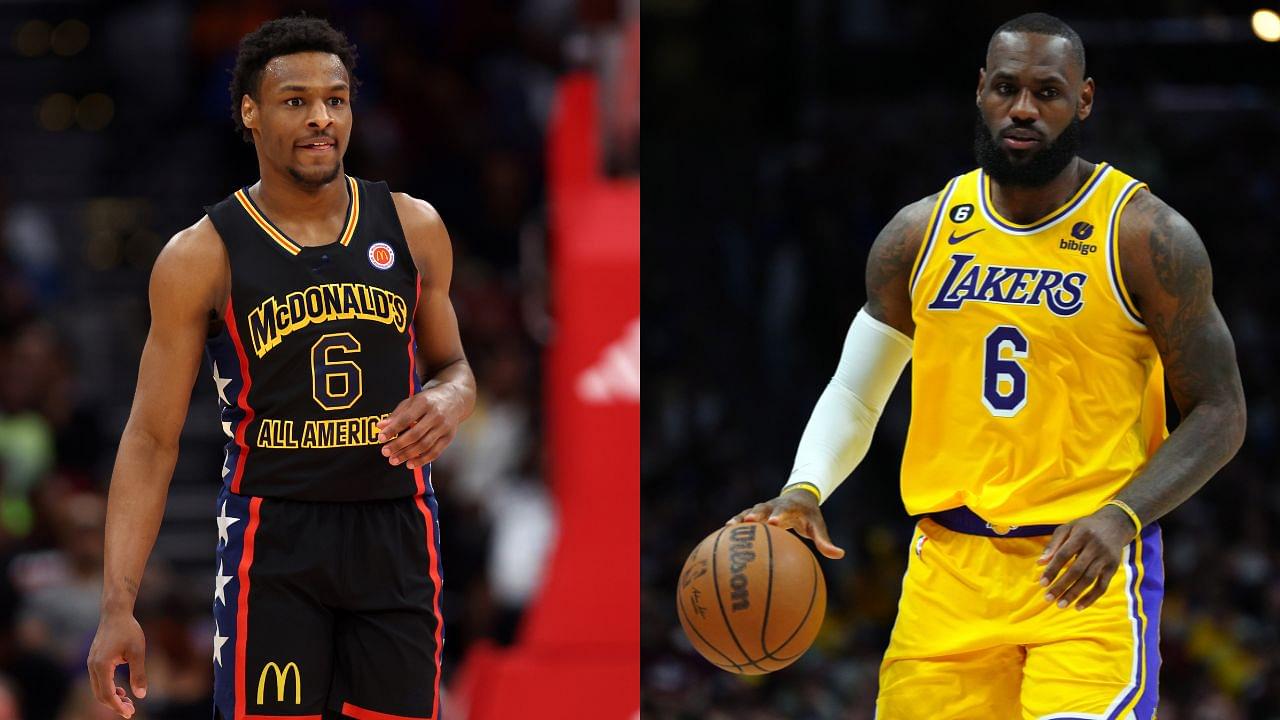 16 Months Before Predicting Bronny's Return From Cardiac Arrest, LeBron James Claimed He 'Shattered' The Backboard When Playing 1v1 Against His Son