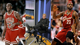 “Steal The Powder Toss”: Skip Bayless Bluntly Accuses LeBron James of Manufacturing Comparisons with Michael Jordan
