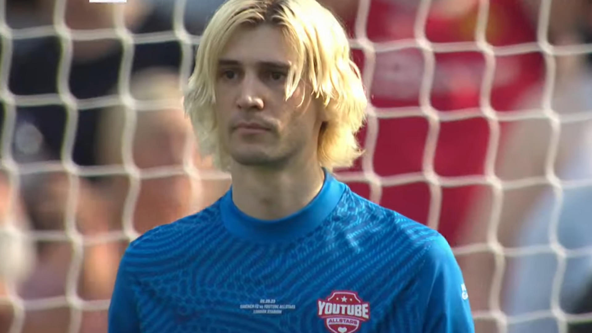 xQc at the Sidemen Charity Match 2023