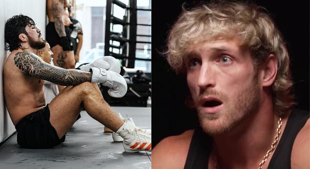 Logan Paul and Dillon Danis place their bets for the match