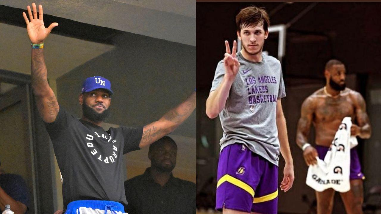 “Austin Reaves, You’re a Good Man!”: LeBron James Apologizes to 25 Y/O Teammate for ‘Photobombing’ at Lakers’ Facility