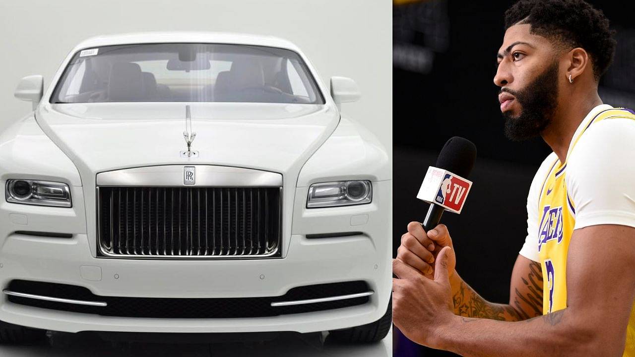 Anthony Davis Spent a Whopping 23.6 Per Cent of his $1,400,000 Car Collection on a Rolls Royce Wraith