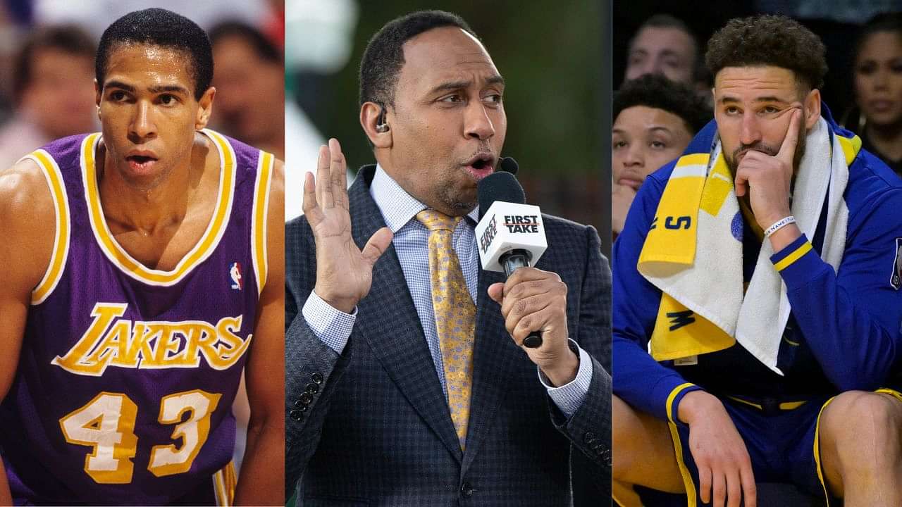 Have Not Seen That from Klay Thompson!”: Eligible for $224,000,000  Extension, Stephen A. Smith RIPS Klay's Father Mychal Thompson's 'Warrior  for Life' Statement - The SportsRush