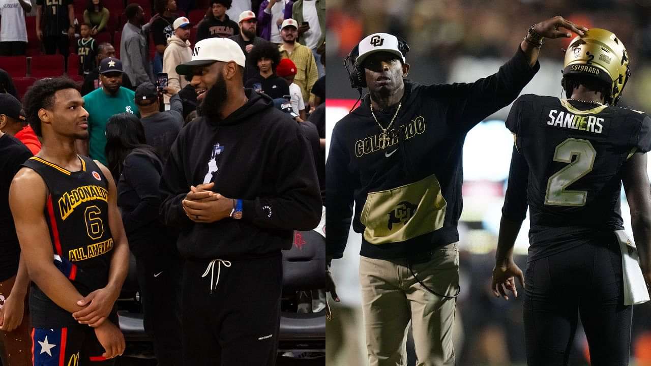 LeBron James: I can pull off Deion Sanders look