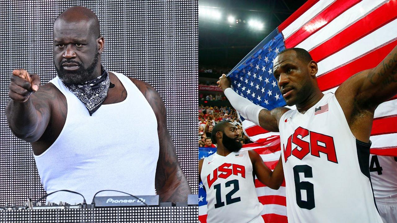 Combining for $222,546,678 in Income, LeBron James Led Team USA Hypothetical for 2024 Has Shaquille O'Neal Excited Following World Cup Disappointment