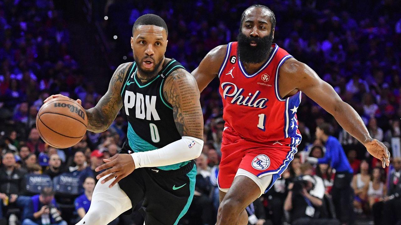 “James Harden for Damian Lillard!”: Kevin Garnett Suggests ‘$81,280,084 Solution’ to Sixers’ and Blazers’ Concerns