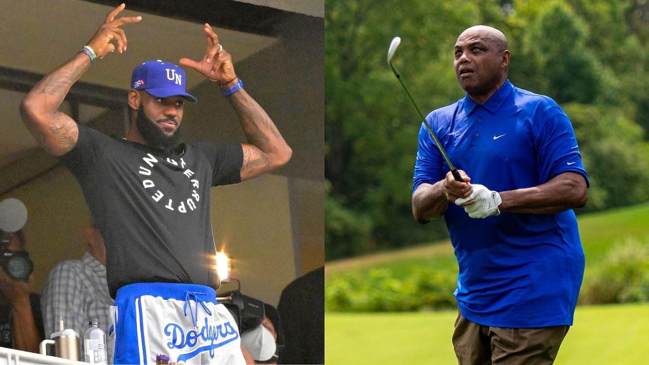One Upping Charles Barkley's 'Sh**ty Swing,' LeBron James Showing Off His Horrible Golf Skills Resurfaces