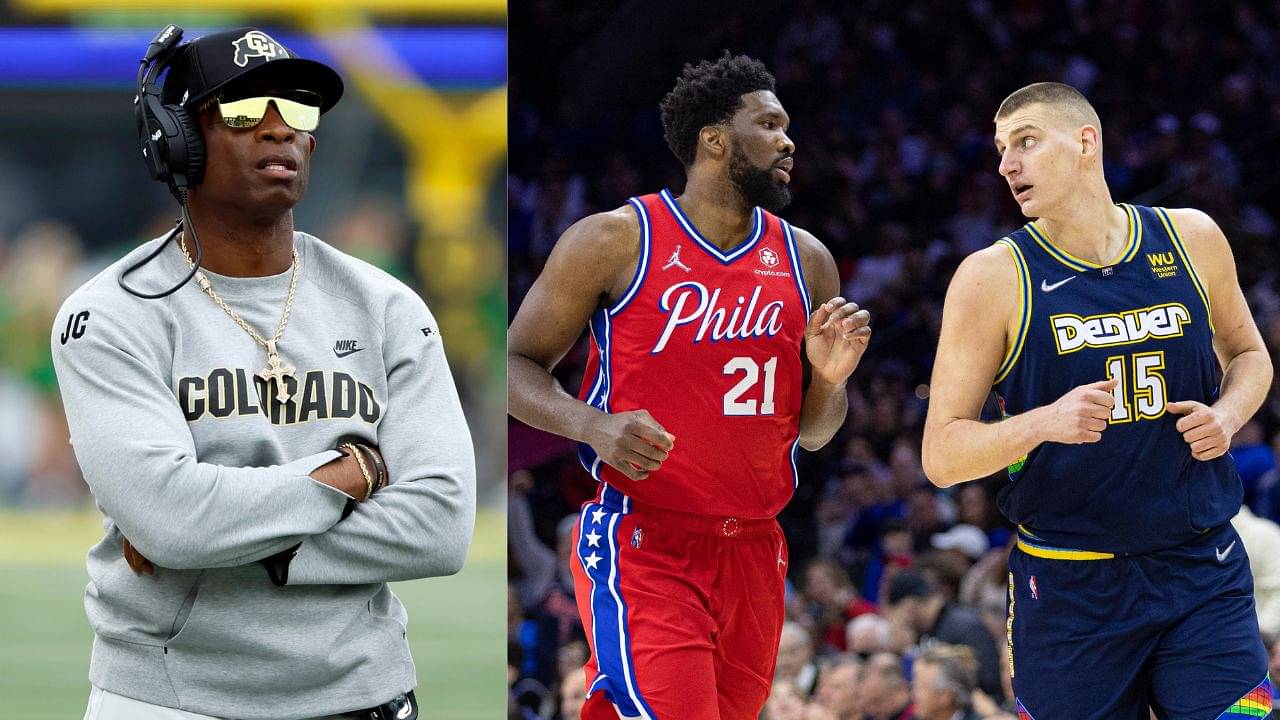 “Wanna See Joel Embiid vs the Joker!”: Deion Sanders Speaks to the Sixers Days After Nikola Jokic Claimed to Not Know Him