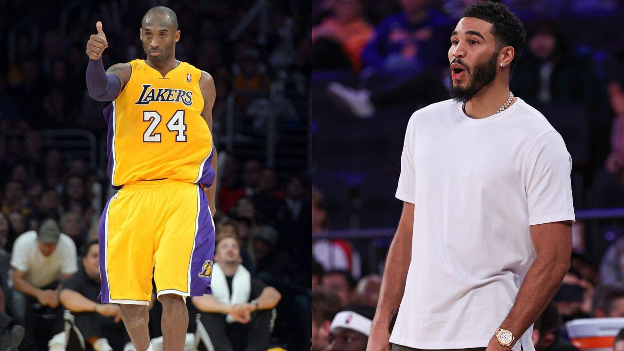 Despite Entering Year 7 For Rival Celtics, Jayson Tatum Reveals Kobe Bryant's 24 Lakers Jersey Was His 1st Ever
