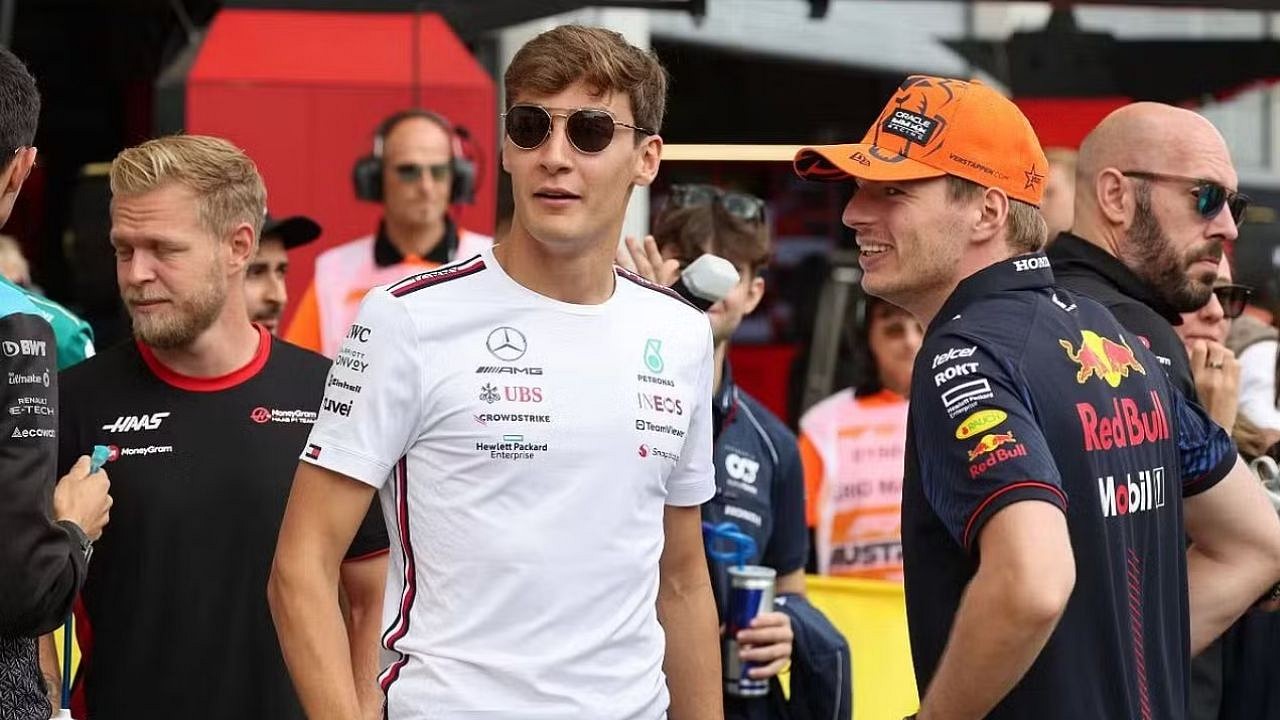 After Jibe From Max Verstappen, George Russell Claims No Love Lost With ...