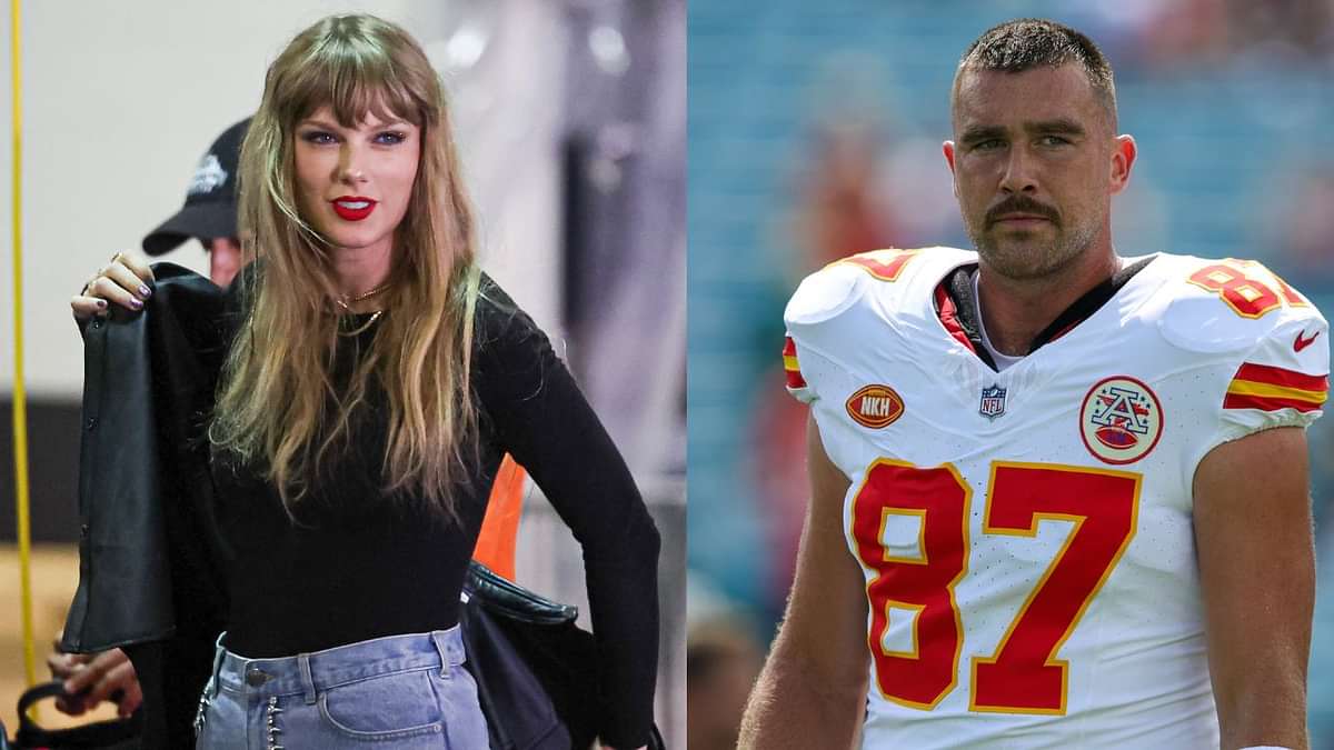 'Dancing' Travis Kelce Flaunts 'We Will Stay' Message for Taylor Swift ...