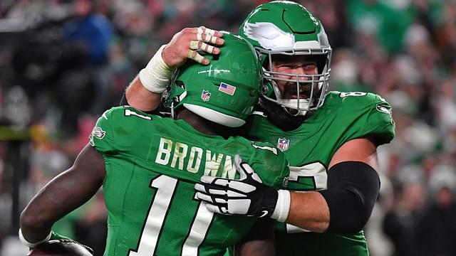 "Good Advertising for AJ Brown": Jason Kelce Reflects on His Daughter's Adorable Reaction to Eagles' Star WR's Shiny Cleats