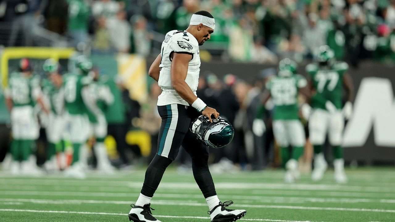 Philadelphia Eagles' Jalen Hurts reveals he asked for new jersey