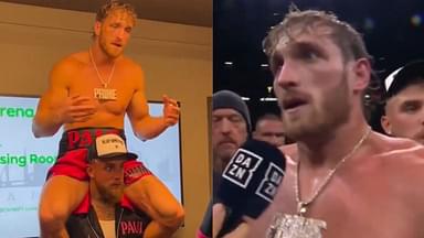 Logan Paul wins against Dillon Danis in boxing and gives a insane victory speech