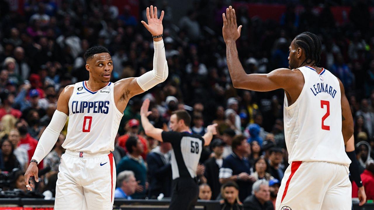 Hours Before Kicking Off $3,835,738 Season, Russell Westbrook Gets ‘Huge’ Praise From Kawhi Leonard