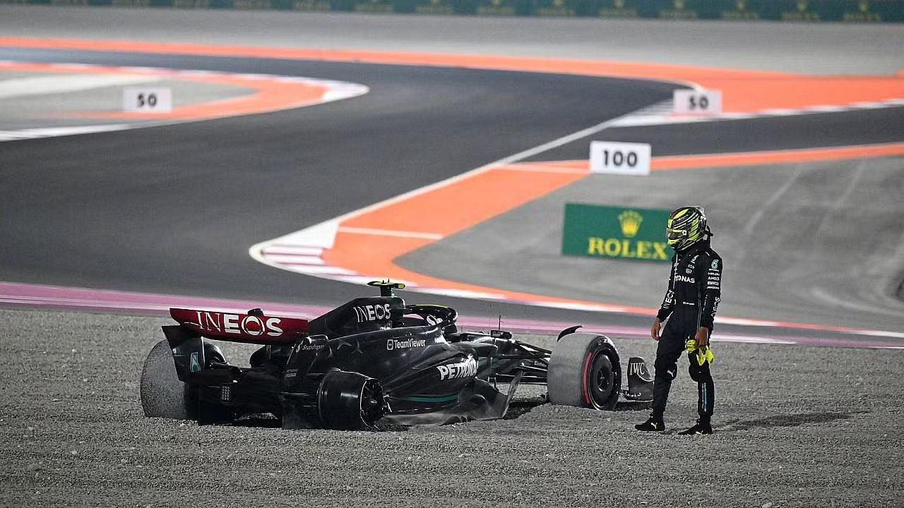 Christian Horner Hints at Problems Within Mercedes After Lewis Hamilton and George Russell’s Crash in Qatar