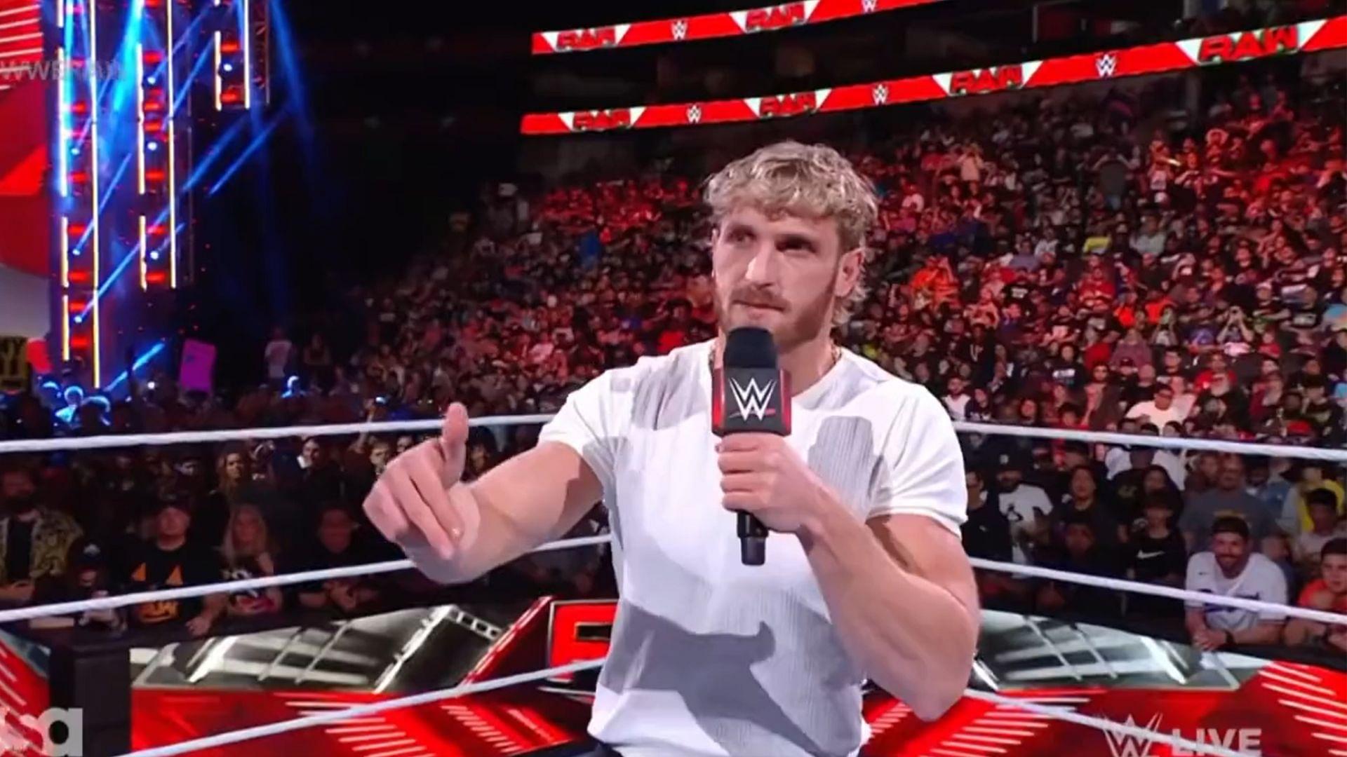Logan Paul mocks Dillon Danis on WWE Raw