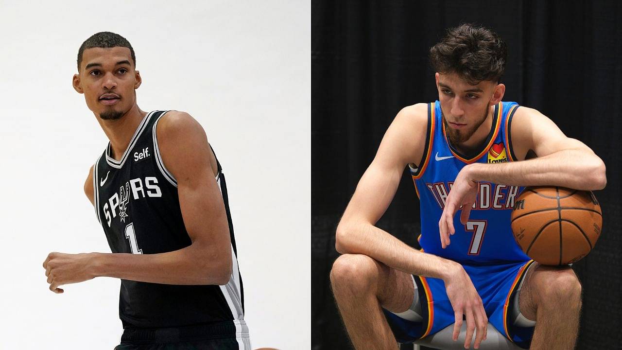 Josh Giddey tweets bold prediction about Thunder teammate Chet Holmgren,  2024 NBA Rookie of the Year race