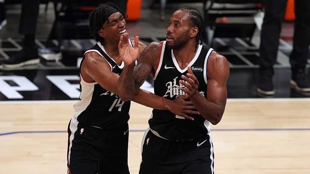 8 Years After 'Not Celebrating' His $94,300,000 Extension, Kawhi Leonard Couldn't Contain His Excitement After Blocking His Own Teammate