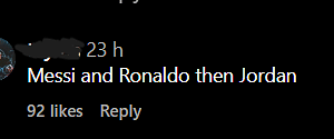 Fans disagree with Michael Jordan being picked as the GOAT