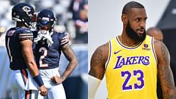 "Justin Fields and DJ Moore Going Crazy Right Now": LeBron James Lauds Chicago Bears Explosive Duo in Crazy First Half