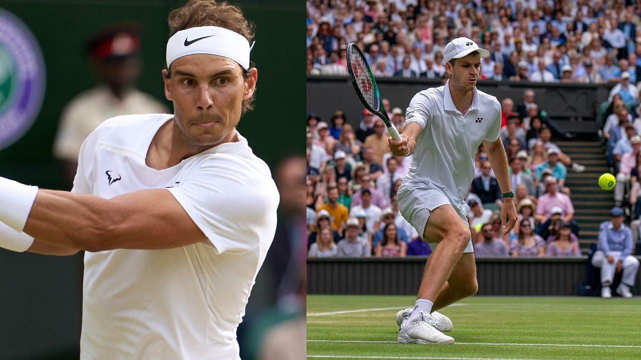 Rafael Nadal and Hubert Hurkacz Intensely Practice