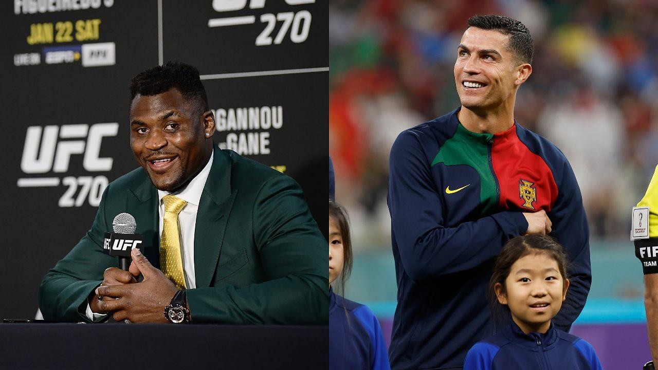 4 Days Before $10,000,000+ Payday, Francis Ngannou Flaunts $145,000 Gift From Cristiano Ronaldo