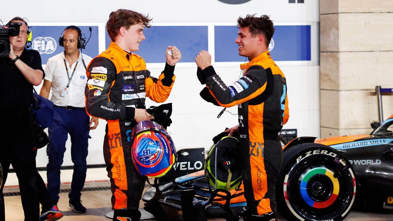 Lando Norris Unlikely to Have Problem With Oscar Piastri Leveling His Performances Until It Makes McLaren to Shift Their Faith