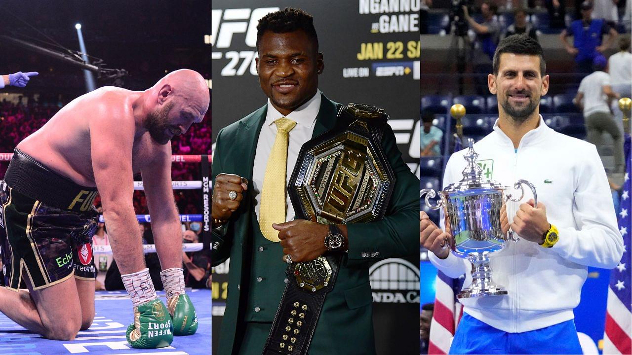 "Novak (Djokovic) in the...": Despite Defeat, Francis Ngannou Gets Back at Tyson Fury for 'Table Tennis Champion' Remark