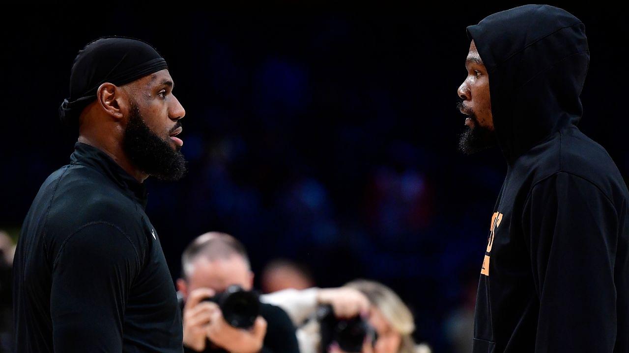 "Don't F**king Stand!": Kevin Durant's Frustrations With Suns Players Letting LeBron James Nonchalantly Drive-In, Gets Leaked