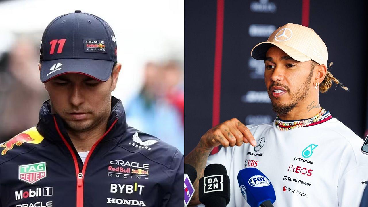 “Don’t Think His Team Has Been Massively Supporting”: Lewis Hamilton Calls Out Red Bull for Sergio Perez Mistreatment
