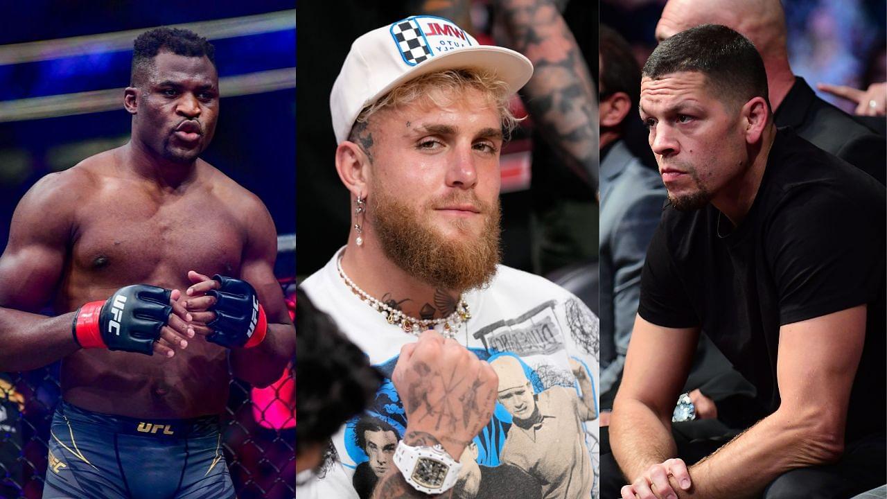 Berating Nate Diaz Over Rejecting $10,000,000 Fight, Jake Paul Demands Rematch for Francis Ngannou in MMA