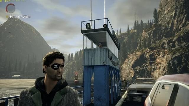 Eye patch in the pirated Alan Wake.