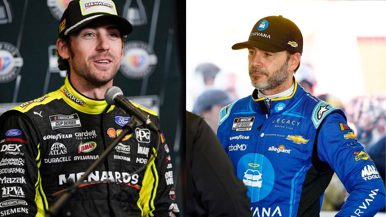 When Ryan Blaney Got Lucky After Disaster Struck Jimmie Johnson and Martin Truex Jr. at the Roval