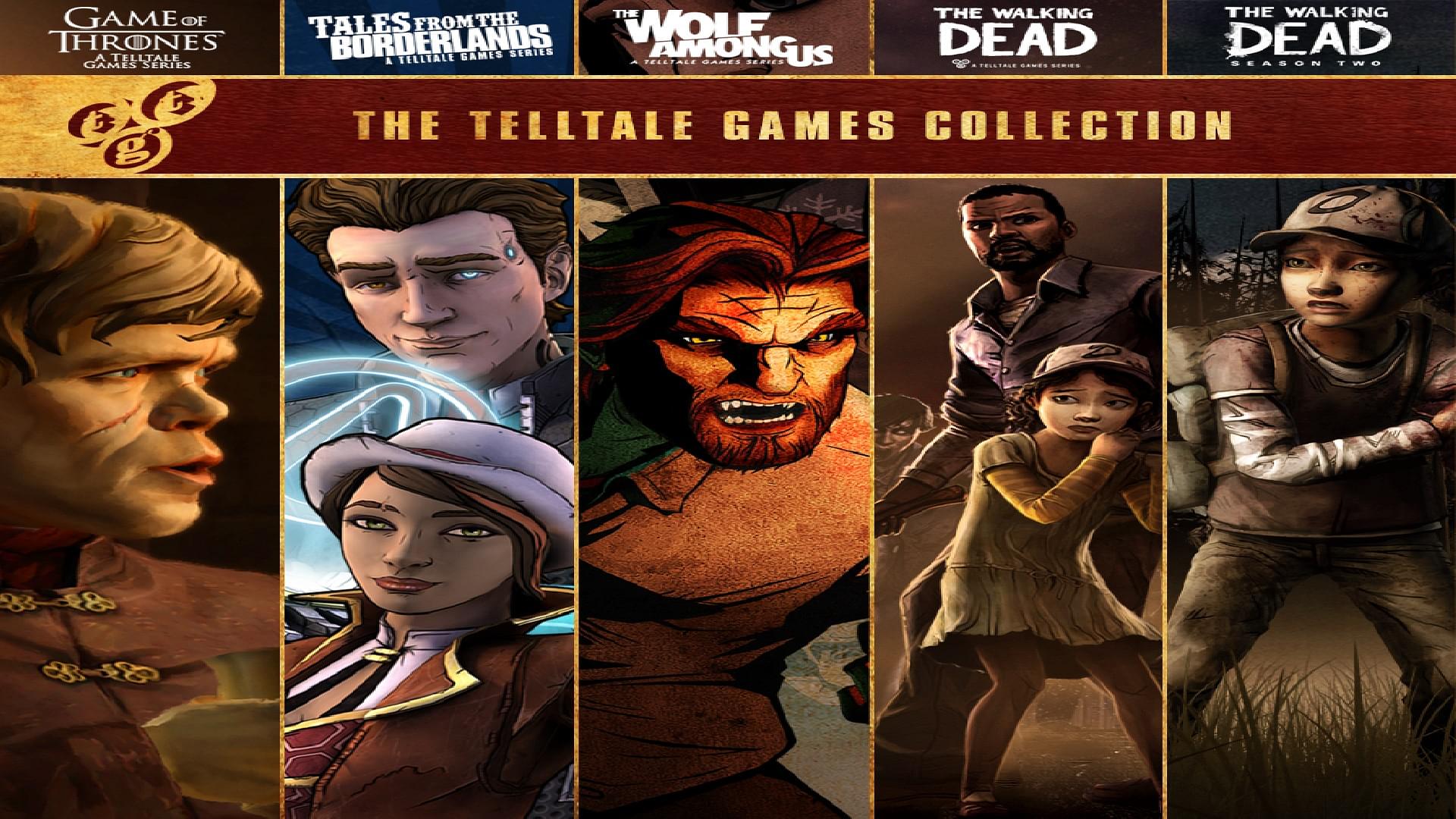 An image of multiple Telltale Games in one picture