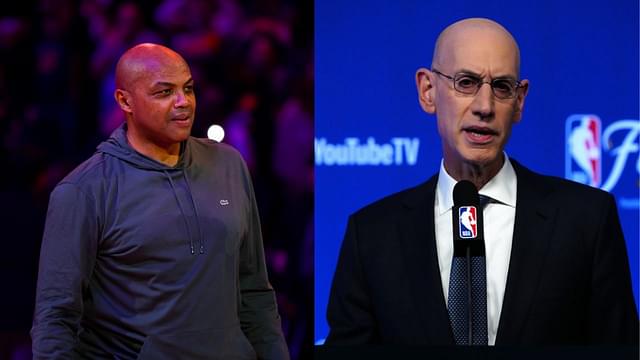 "Not Scripted": League Sources Reveal Charles Barkley Surprised Adam Silver With his Question Addressing Increasing Cases of Domestic Violence in NBA