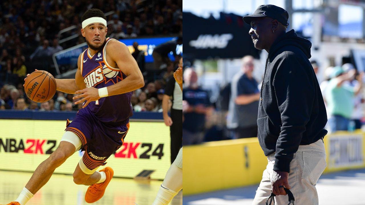 "Talked To Michael Jordan About It": Devin Booker Details Breaking The News Of His Nike Signature Shoe To MJ And Phil Knight