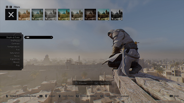 An image showing Photo Mode in Assassin's Creed Mirage