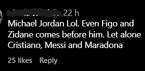Fans disagree with Michael Jordan being picked as the GOAT