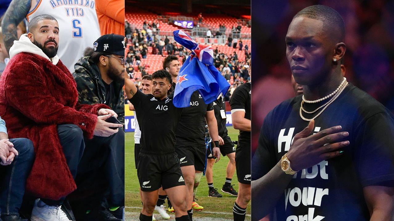 “$20,000 for Nothing”: ‘Drake’-Like Wager by UFC Star Israel Adesanya on Ireland vs. New Zealand Rugby World Cup Puzzles Fans