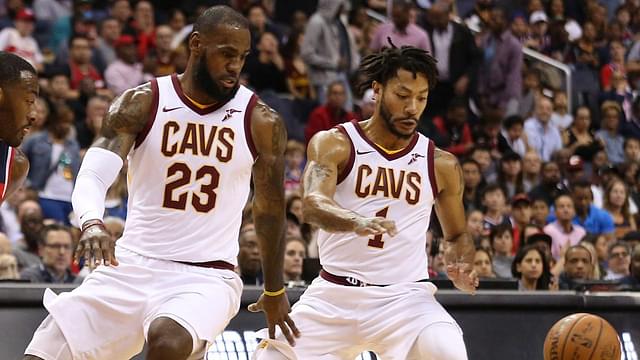 Derrick Rose Awkwardly Ignoring LeBron James and Dwight Howard's Dance Performances During 2012 All-Star Game Resurfaces on Twitter